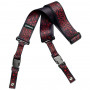 DIMARZIO DD2243 Steve Vai Cliplock Strap - Art (Black) Ремень гитарный