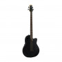 OV553282 Ел. акуст. бас гітара OVATION ELITE T Mid Cutaway Black Textured B778TX-5