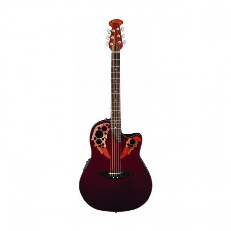 OV513224 Гітара електроакустична Applause AE44-RR Mid Cutaway Ruby Red