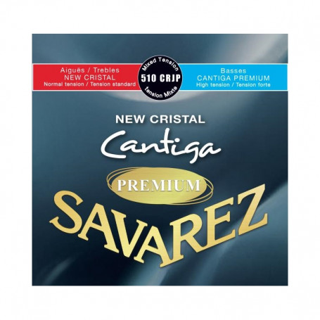 Струни для класичної гітари Savarez Newcristal Cantiga 510CRJP