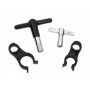 DW DWSM803-2 HI-TORQUE STEEL DRUM KEY AND STANDARD KEY WITH 2 CLIPS Ключи для барабанов