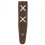 D'ADDARIO 25VDG00 Suede Guitar Strap (Brown) Ремень гитарный