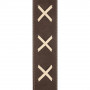 D'ADDARIO 25VDG00 Suede Guitar Strap (Brown) Ремень гитарный