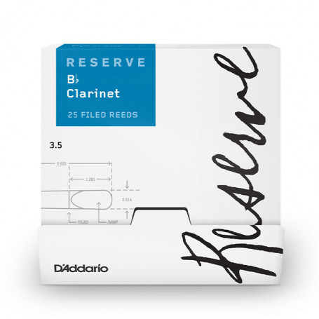 D`ADDARIO Reserve Bb Clarinet 3.5 - 25 Pack Трости для кларнета