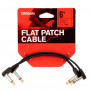 D'Addario Custom Series Flat Patch Cables (0.15m) Патч-кабель