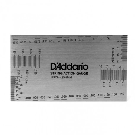 D`ADDARIO PW-SHG-01 String Height Gauge Линейка для измерения