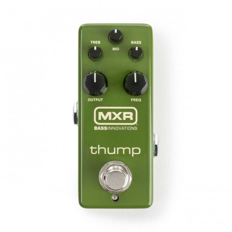 DUNLOP M281 MXR Thump Bass Preamp Преамп педаль для бас-гитары