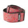 DUNLOP D6711 Jacquard Paisley Red Strap Ремень гитарный фото