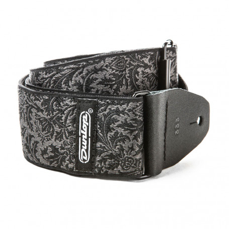 DUNLOP D6714 Jacquard Black Thistle Strap Ремень гитарный фото