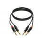 KLOTZ KT-JJ300 MINILINK PRO STEREO TWIN CABLE 3 M Кабель