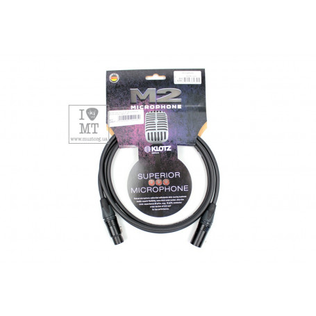 KLOTZ M2 SUPERIOR MICROPHONE CABLE 2 M Кабель микрофонный фото