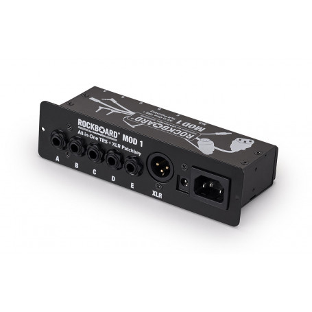 ROCKBOARD MOD 1 V2  All-in-One TRS & XLR, IEC & Barrel Patchbay Патч-панель для педалборда (RBO B MOD 1 V2)