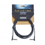 ROCKBOARD RBO CAB FL300 BLK AA Flat Instrument Cable, angled/angled, 300 cm Кабель инструментальный