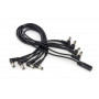 ROCKBOARD RBO CAB POWER DC8 A Flat Daisy Chain Cable, 8 Outputs, angled патч кабель для питания педалей