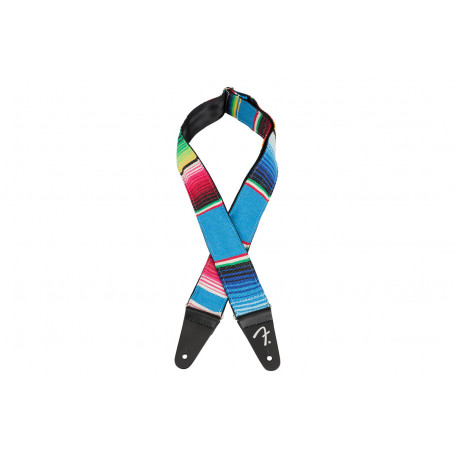 FENDER 2" SERAPE STRAP BLUE MULTI Ремень гитарный