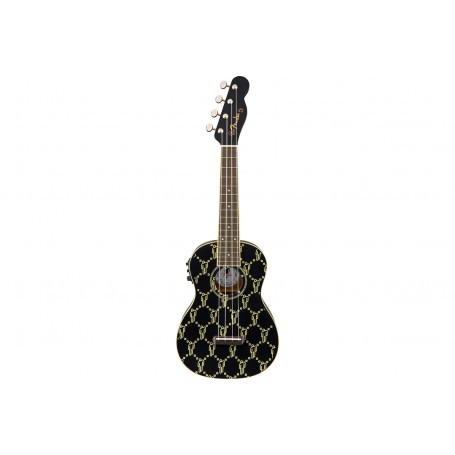 FENDER BILLIE EILISH UKULELE BLK WN Укулеле