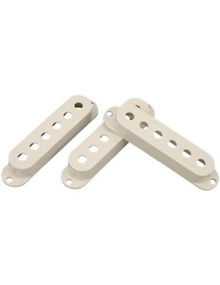 DIMARZIO VINTAGE  STRAT PICKUP COVERS (Aged White) крышки для сингловых звукоснимателей (DM2000AW)