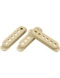 DIMARZIO VINTAGE STRAT PICKUP COVERS (Creme) крышки для сингловых звукоснимателей (DM2000CR)