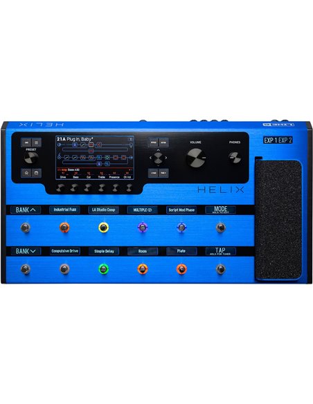 LINE6 HELIX Limited Edition Blue Гитарный мультиэффект процессор