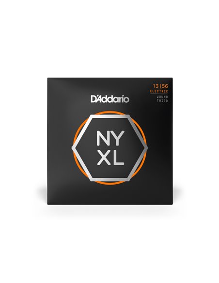 D'ADDARIO NYXL1356W MEDIUM WOUND 3RD (13-56) Струны для электрогитары