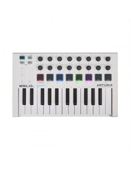 MIDI-клавиатура/Контроллер Arturia MiniLab MKII (White)