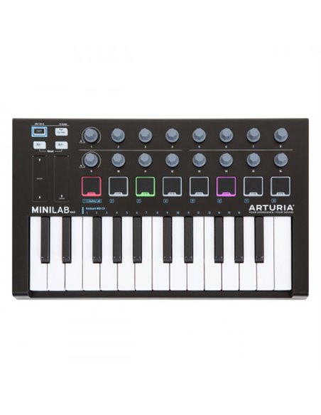 MIDI-клавиатура/Контроллер Arturia MiniLab MKII (Black)