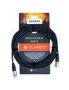 Професійний симетричний (балансний) кабель 0.22 mm2 / AWG 24 Clarity XLR-XLR/10m