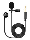 FZONE KM-03 LAVALIER MICROPHONE W/EARPHONE Петличний мікрофон з навушником