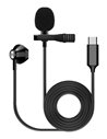 FZONE KM-05 LAVALIER MICROPHONE W/EARPHONE (USB Type C) Петличний мікрофон з навушником для Android