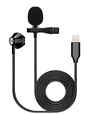 FZONE K-06 LAVALIER MICROPHONE Петличний мікрофон з навушником для iPhone