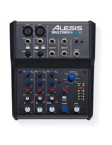 ALESIS MULTIMIX 4 USB FX (Pro Tools) Мікшерний пульт (MM4USBFXPTOOLS)