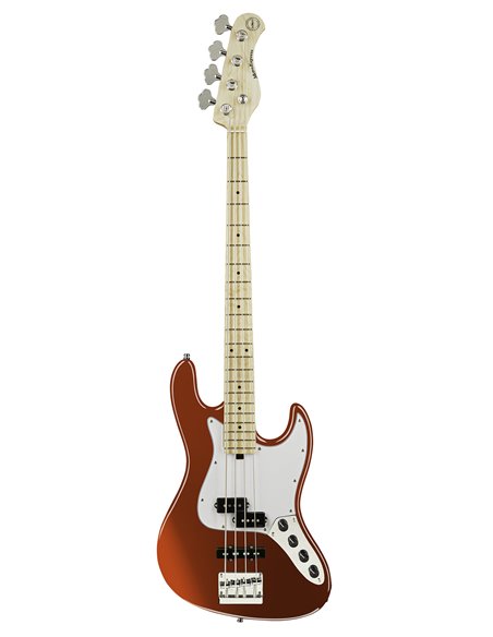 Sadowsky MetroExpress 21-Fret Hybrid P/J Bass, Maple, 4-String (Candy Apple Red Metallic High Polish) Бас-гітара (SME21HP4 31M O