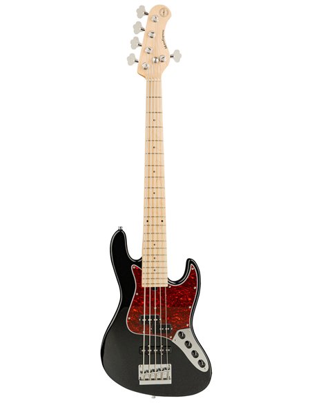 Sadowsky MetroExpress 21-Fret Hybrid P/J Bass, Maple, 5-String (Solid Black High Polish) Бас-гітара (SME21HP4 31M OKU FR)