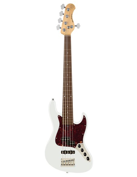 Sadowsky MetroExpress 21-Fret Hybrid P/J Bass, Morado, 5-String (Olympic White High Polish) Бас-гітара (SME21HP5 28R OKU FR)