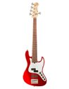 Sadowsky MetroExpress 21-Fret Hybrid P/J Bass, Morado, 5-String (Candy Apple Red Metallic) Бас-гітара (SME21HP5 31R OKU FR)