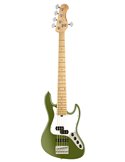 Sadowsky MetroExpress 21-Fret Hybrid P/J Bass, Maple, 5-String (Solid Sage Green Metallic Satin) Бас-гітара (SME21HP5 J4M OKU FR