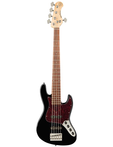 Sadowsky MetroExpress 21-Fret Vintage J/J Bass, Morado, 5-String (Solid Black High Polish) Бас-гітара (SME21VJ5 23R OKU FR)