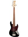 Sadowsky MetroExpress 21-Fret Vintage J/J Bass, Morado, 5-String (Solid Black High Polish) Бас-гітара (SME21VJ5 23R OKU FR)