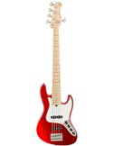 Sadowsky MetroExpress 21-Fret Vintage J/J Bass, Maple, 5-String (Candy Apple Red Metallic) Бас-гітара (SME21VJ5 31M OKU FR)