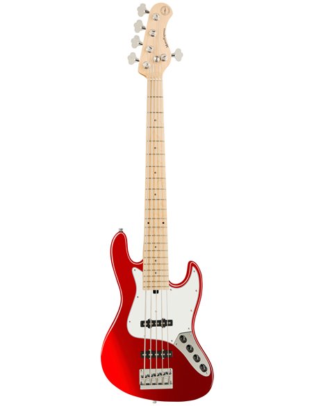 Sadowsky MetroExpress 21-Fret Vintage J/J Bass, Maple, 5-String (Candy Apple Red Metallic) Бас-гітара (SME21VJ5 31M OKU FR)