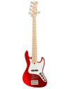 Sadowsky MetroExpress 21-Fret Vintage J/J Bass, Maple, 5-String (Candy Apple Red Metallic) Бас-гітара (SME21VJ5 31M OKU FR)