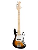 Sadowsky MetroExpress 21-Fret Vintage J/J Bass, Maple, 5-String (Tobacco Burst Transparent High Polish) Бас-гітара (SME21VJ5 69M