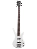 RockBass Corvette Basic, 5-String - (Solid White High Polish) Бас-гітара (1505088800CAALDAWW)