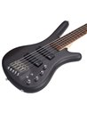 RockBass Corvette Multiscale, 5-String (Solid Black Satin) Бас-гітара (1505670300CAMPBAWW)