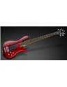 RockBass Streamer Standard, 4-String (Burgundy Red Transparent Satin) Бас-гітара (1514120100CACARAWW)