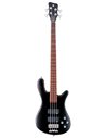 RockBass Streamer Standard, 4-String (Nirvana Black Transparent Satin) Бас-гітара (1514120300CACARAWW)