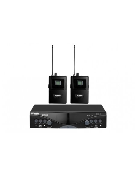 Радіосистема DV audio MGX-24B з петличними мікрофонами