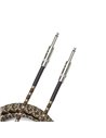 D'Addario PW-BG-10CF Custom Series Braided Instrument Cable - Camouflage (3m) Інструментальний кабель (PW-BG-10CF)