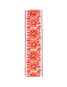 D'Addario 50PCLV00 PEACE & LOVE WOVEN GUITAR STRAP - Pink and White Ремінь гітарний (50PCLV00)