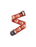 D'Addario 50ALP08 ALCHEMY PLANET LOCK GUITAR STRAP - Live Life Skull Ремінь гітарний (50ALP08)